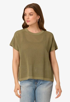 CREW NECK DOLMAN SLEEVE - T-shirt basique - oil green