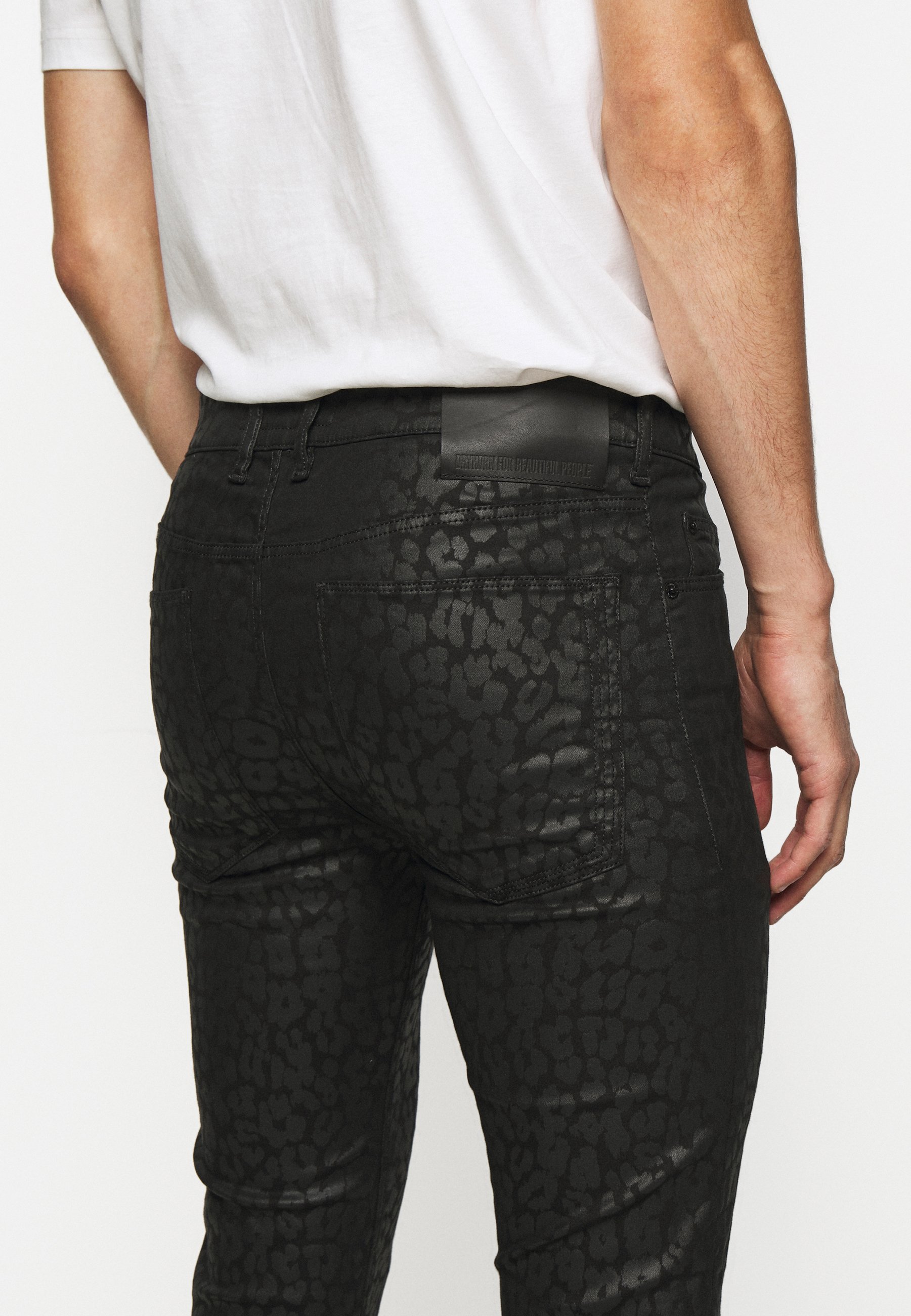 Uomo SLICK - Pantaloni - black Uomo SLICK - Pantaloni - black