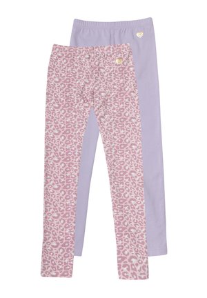PACK OF TWO  - Leggings - Trousers - light pink  lilac