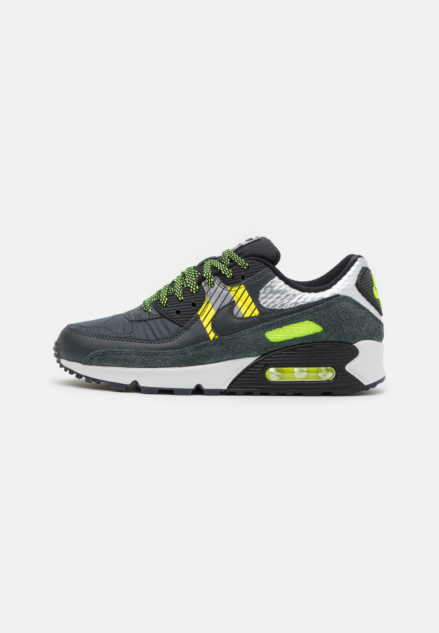 Nike Sportswear AIR MAX 90 3M UNISEX - Baskets basses -  anthracite/volt/black/photon dust/anthracite - ZALANDO.FR