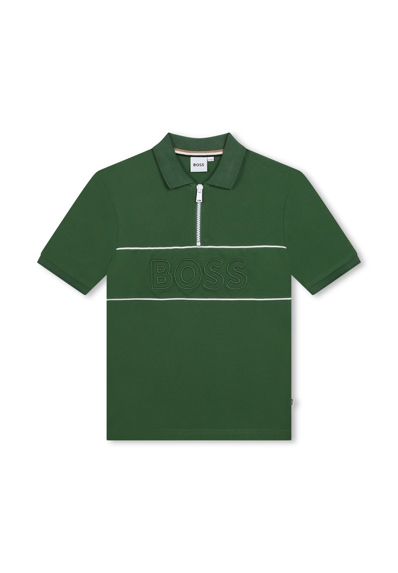 BOSS Kidswear Poloshirt groen