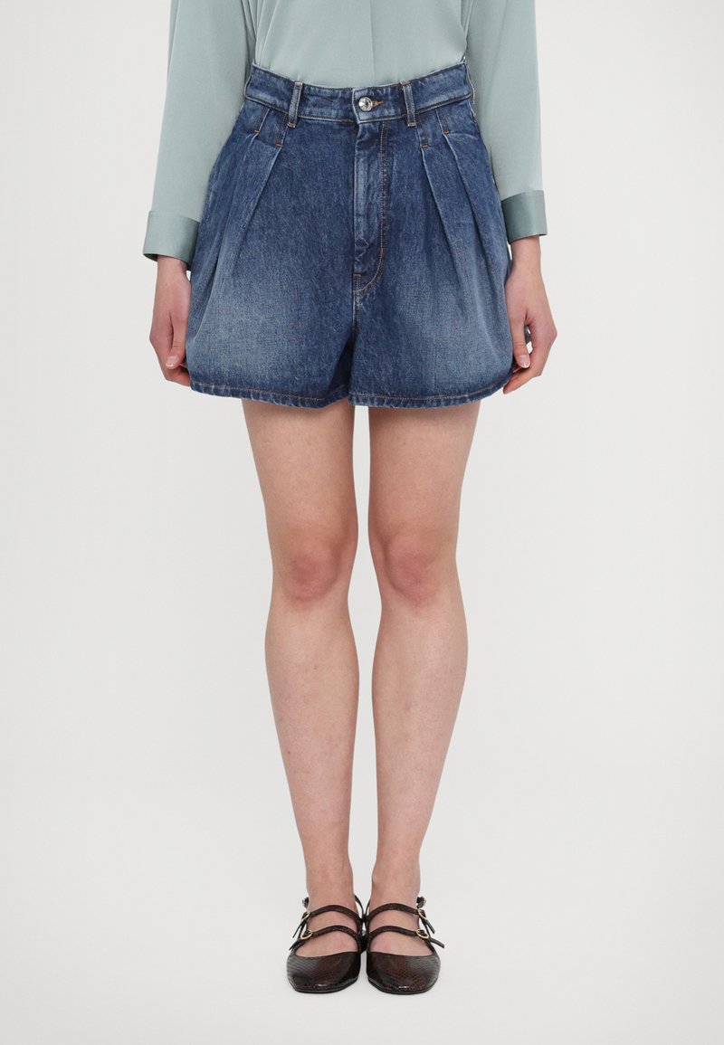 Sportmax - GHIRBA - Shorts vaqueros - navy, Ampliar