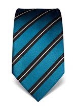 Accessorio Uomo Seta Pura Vincenzo Boretti Cravatta Elegante Classica Da Uomo, 8 Cm X 15 Cm Di Pura Seta Di Alta Qualita Idrorepellente E Antisporco Motivo A Righe Arancione 104133229 Cravatta A