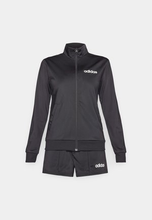 adidas Sportswear ESSENTIALS LINEAR SHORT SET - Treningas - black