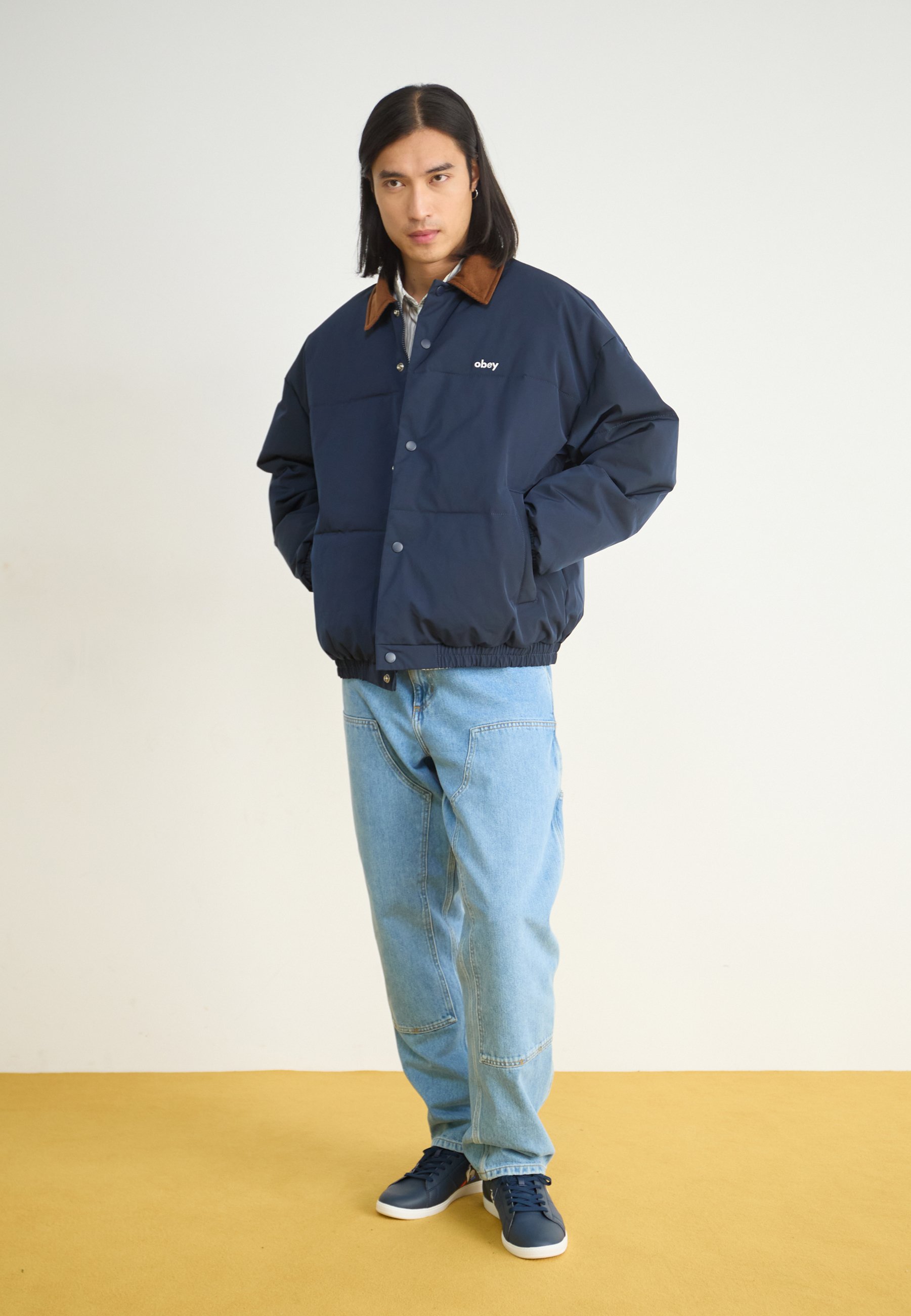 OBEY / オベイ WHISPERS JACKET ダークネイビー Obey Whispers Jacket 121800585-DNV | OVERKILL