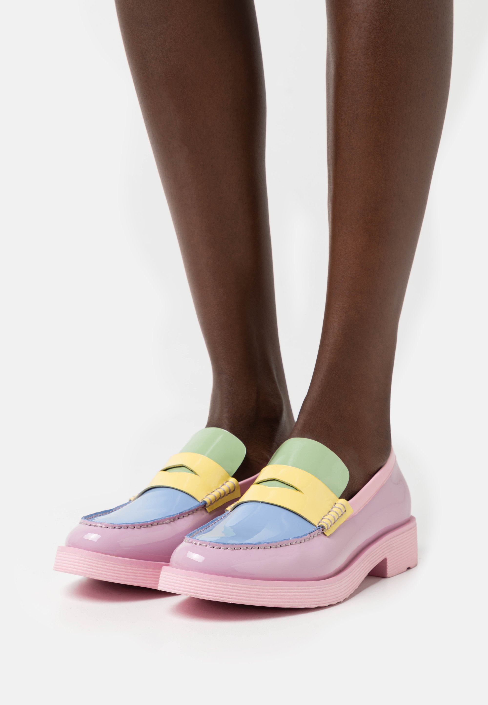 Jeffrey LENNA - Mocasines yellow/green/blue/multicolor - Zalando.es