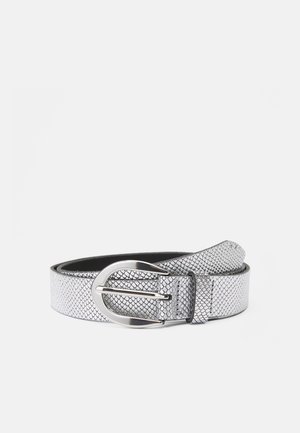EMBOSSED BELT BUCKLE - Vöö - silver-coloured
