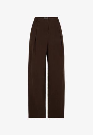 Dante6, DANTE6-CHAD PLEATED PANTS - Stoffhose - brown