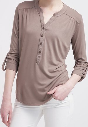 T-shirt à manches longues - taupe