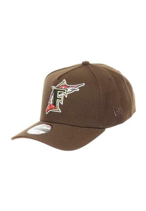 New Era, FLORIDA MARLINS MLB WORLD SERIES 1997 SIDEPATCH WALNUT 9FORTY A-FRAME SNAPBACK - Cap - braun