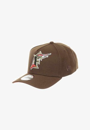 New Era, FLORIDA MARLINS MLB WORLD SERIES 1997 SIDEPATCH WALNUT 9FORTY A-FRAME SNAPBACK - Cap - braun