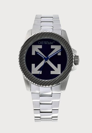 OFF-WHITE, NO SIR - Montre - silver-coloured/blue