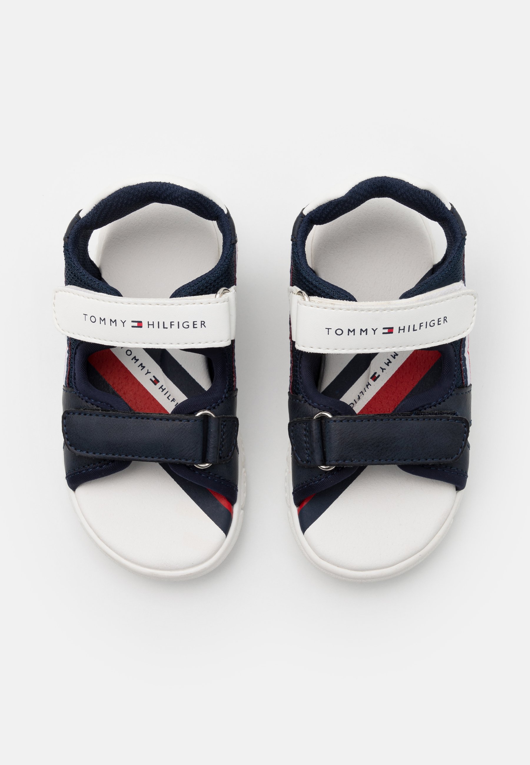 Tommy Hilfiger Sandalen - blue/white/donkerblauw - Zalando.nl