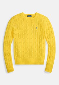 JULIANNA LONG SLEEVE PULLOVER - Jersey de punto - trainer yellow