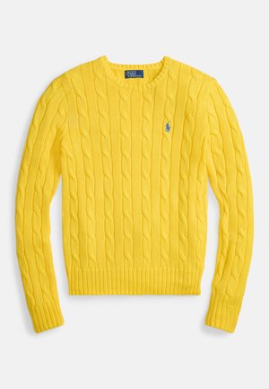Polo Ralph Lauren JULIANNA LONG SLEEVE PULLOVER - Jersey de punto - trainer yellow