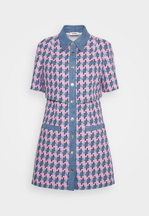 Shirt dress - violet/bleu