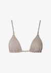 SIGNATURE TRIANGLE BIKINI TOP - Haut de bikini - graphite