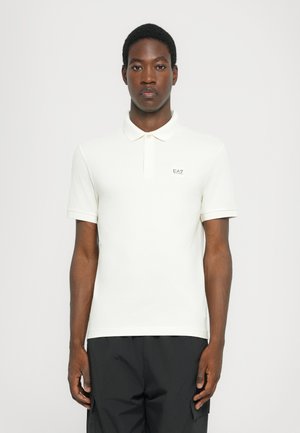 TRAIN VISIBILITY POLO - Polo shirt - cream/black