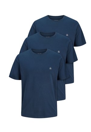 3ER PACK  - T-Shirt basic - navy