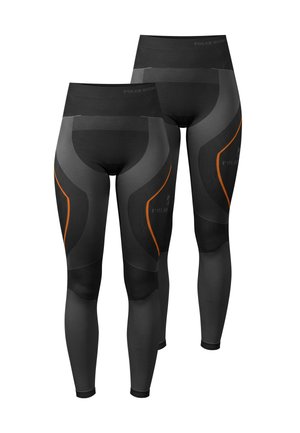 2-PACK SKI - Leggings - Strümpfe - orange