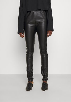 MM6 Maison Margiela Pantalon classique - black