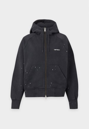 Carhartt WIP, HOODED PAINTER JACKET - Hættetrøje - black destroy wash