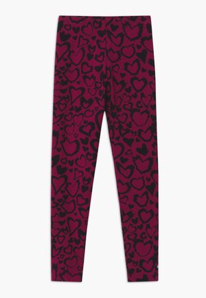 adidas Performance, UNISEX - Leggings - berry/black