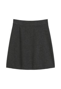 REGULAR - Áčková sukně - night grey melange