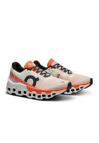 On CLOUDMONSTER 2 - Road running shoes - undyed   flame