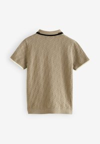 Next TEXTURED REGULAR FIT - Poloshirt - tan brown