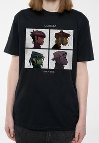 Paradiso Clothing GORILLAZ DEMON DAYS - Print T-shirt - black