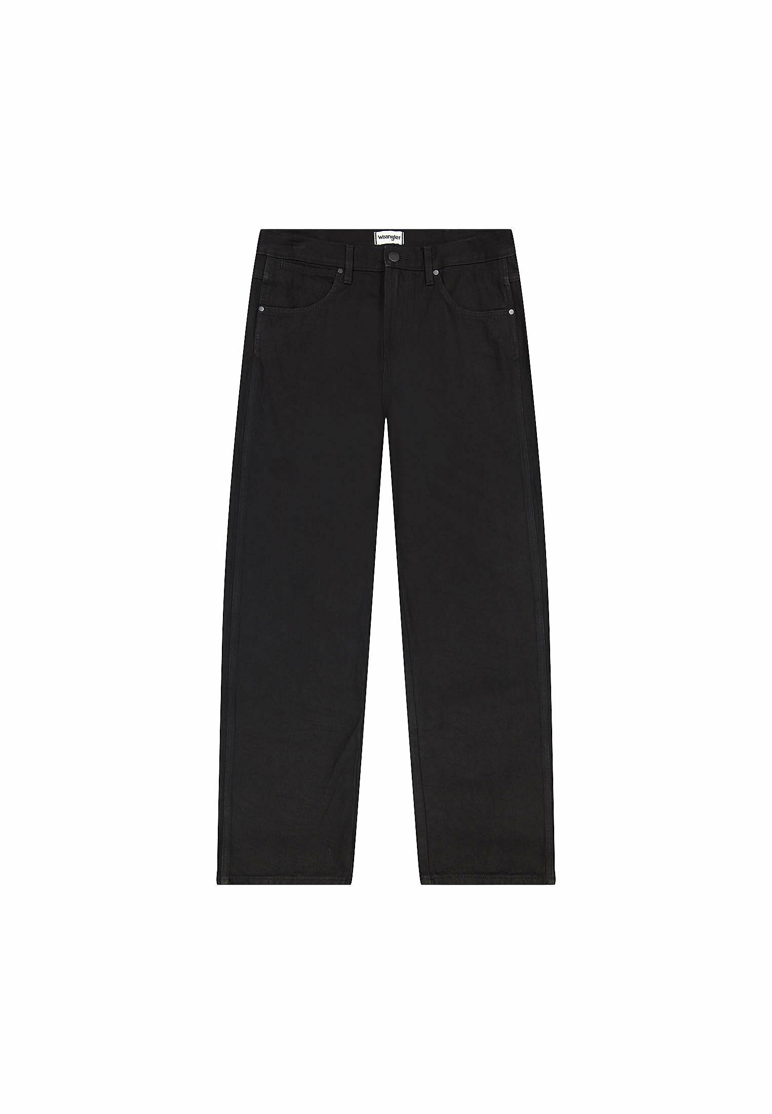 Wrangler FRONTIER - Straight leg jeans - jet wash/black Wrangler FRONTIER - Straight leg jeans - jet wash/black