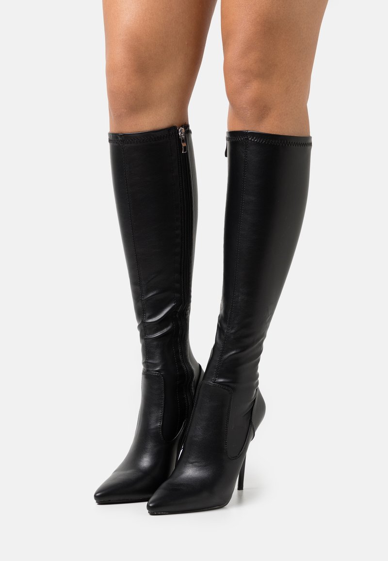 Hellraiser' Black Alt High Heel Boots main image 1