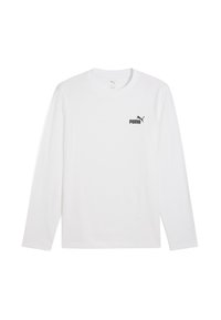 ESSENTIALS NO. 1 LOGO  - Pitkähihainen paita - white