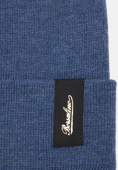 Borsalino BEANIE BORDO RISVOLTO UNISEX - Beanie - blue
