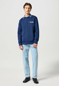 Wrangler CREWNECK SWEATSHIRT - Felpa - navy