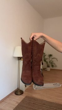 Anna Field Kaubojiški / motociklininko stiliaus batai - brown