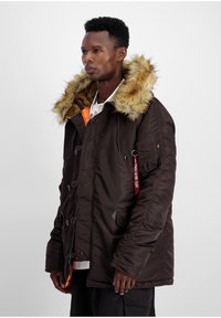 Alpha Industries Parka - hunter brown