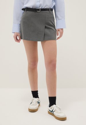 REGULAR FIT WITH BELT - A-Linien-Rock - ash grey