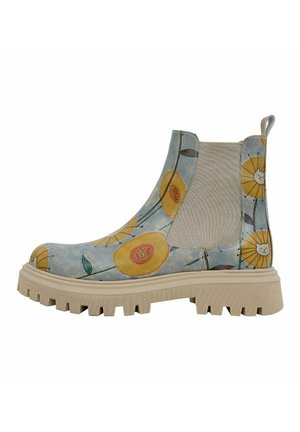 Dogo AURA CAT FLOWER - Plateaustiefelette - blau