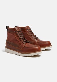 Timberland BRITTON MILLS - Botines con cordones - rust copper