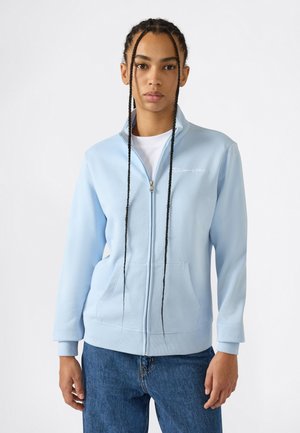 FULL ICONS CONTRAST - Sweater met rits - light blue