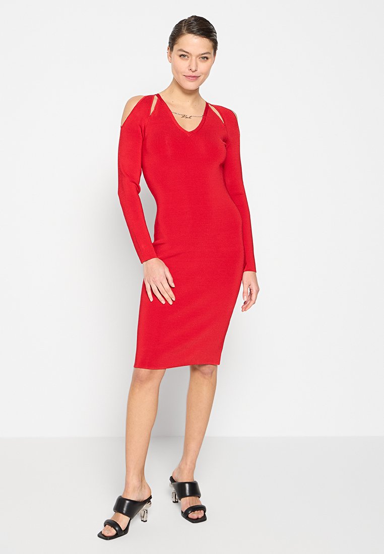 Karl Lagerfeld Jurk rood