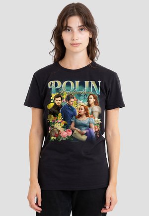 BRIDGERTON POLIN  VINTAGE - T-Shirt print - black