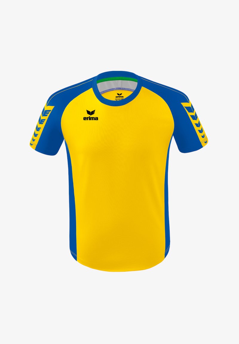 Erima FUSSBALL - TEAMSPORT- SIX WINGS - T-shirt con stampa - gelbblau