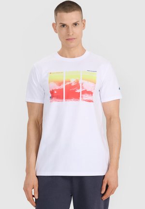 4F, - T-shirt z nadrukiem