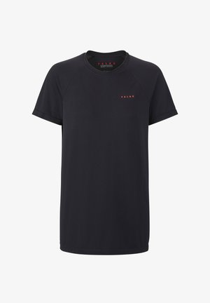 FALKE, TRAINING MOVE BETTER TEE - T-Shirt print - black