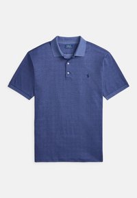 GLEN PLAID SOFT COTTON POLO SHIRT - Polo - rustic navy