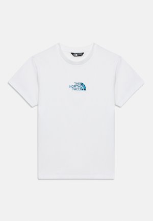 LIQUID LOGO REGULAR SHORT SLEEVE TEE - Nyomott mintás póló - white