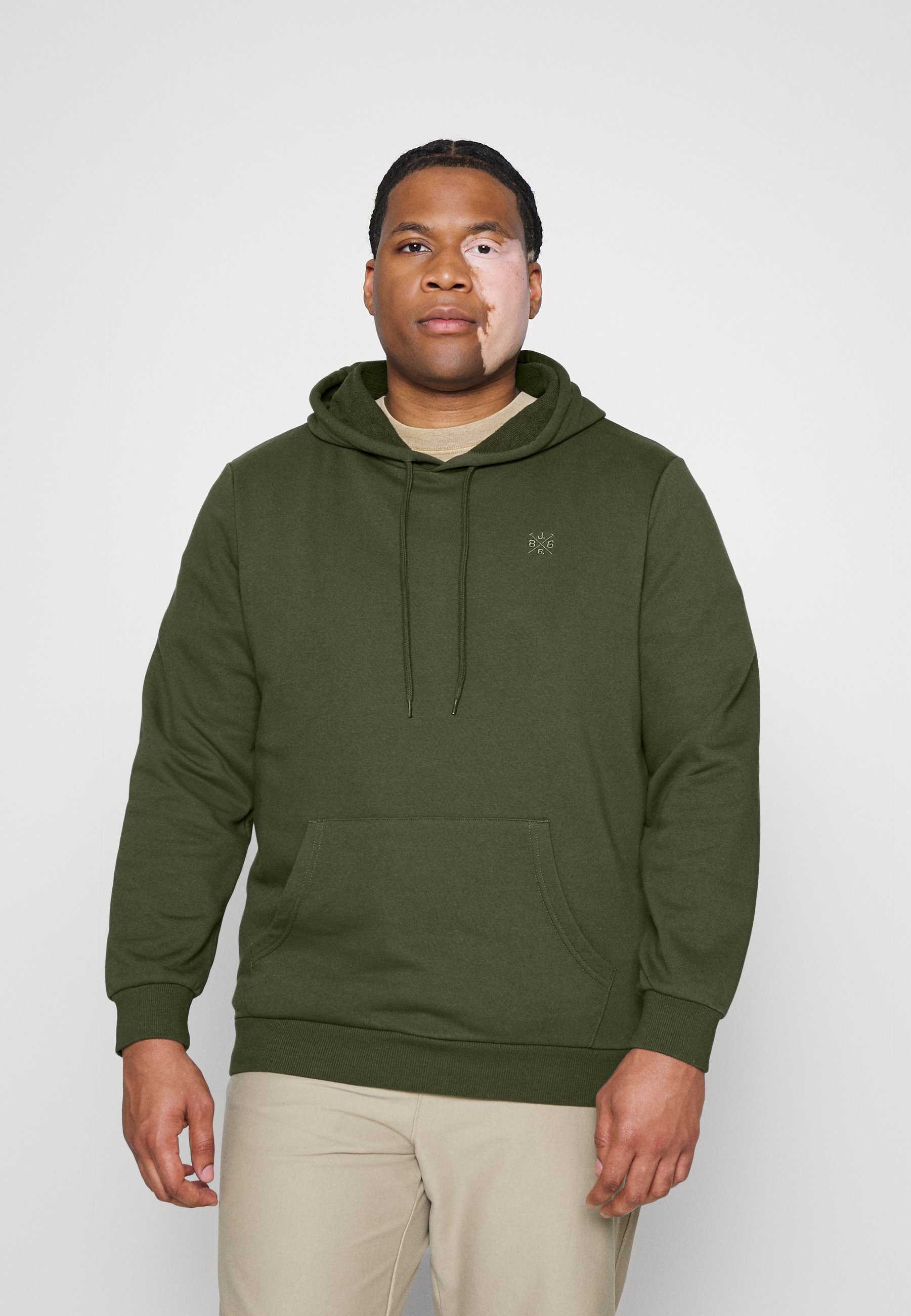 Johnny Bigg BECK LOUNGE HOODIE - Sweatshirt - khaki - Zalando.de